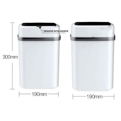 Nueva caneca inteligente con sensor, tira la basura sin tocar nada