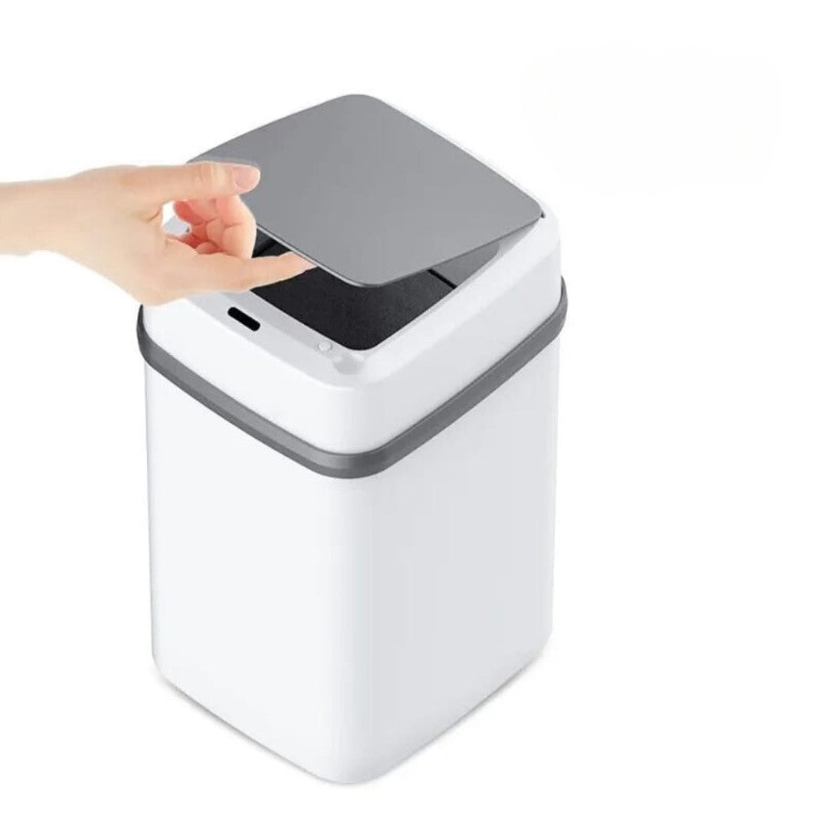 Nueva caneca inteligente con sensor, tira la basura sin tocar nada