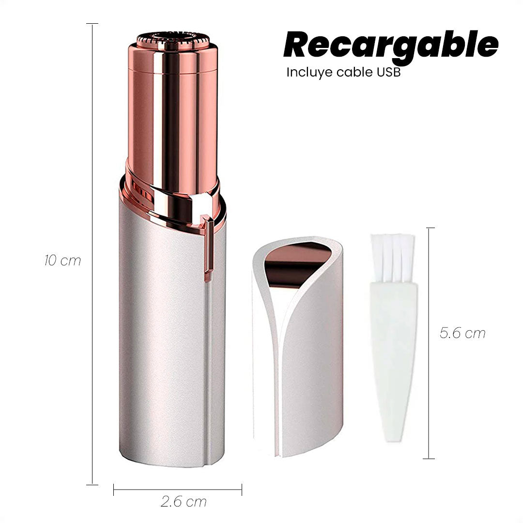 Depilador Facial Sin Dolor y Recargable