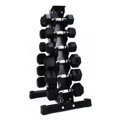 Rack Compacto y Resistente para Mancuernas x6