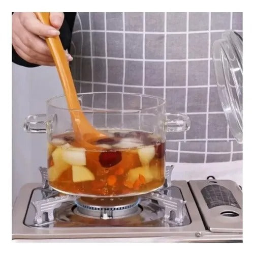 OLLA DE VIDRIO TEMPLADO PREMIUM