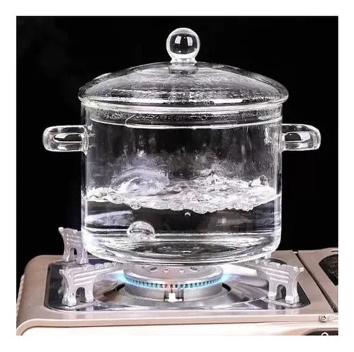 OLLA DE VIDRIO TEMPLADO PREMIUM