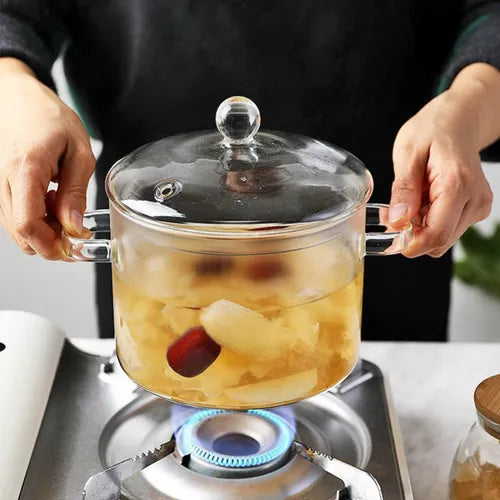 OLLA DE VIDRIO TEMPLADO PREMIUM
