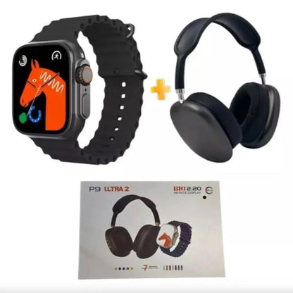 🎁 El Combo Más Completo: Smartwatch + Audífonos Bluetooth + Accesorios