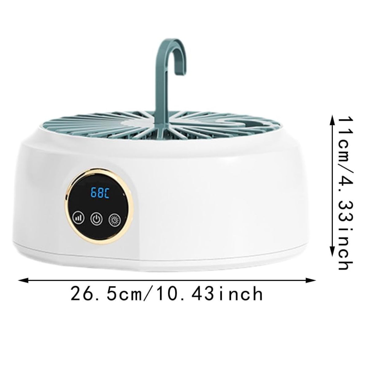🔥 MINI SECADORA ELÉCTRICA PORTÁTIL 5 EN 1 🔥